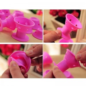 열 난방 컬러, 실리콘 컬러 컬링 도구, 가열, 머리카락 손상 없음, 청소하기 쉬운